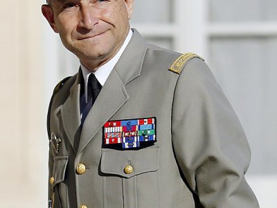 Le général Pierre de Villiers, le 25 juillet 2014 à l'Elysée - KENZO TRIBOUILLARD [AFP/Archives]