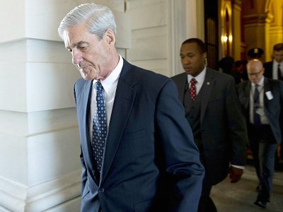 L'ancien directeur du FBI et  procureur Robert Mueller, chargé d'assurer l'indépendance des investigations sur les ingérences russes, à Washington DC le 21 juillet 2017 - SAUL LOEB [AFP]