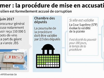 Michel Temer: la procédure de mise en accusation - Anella RETA [AFP]
