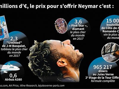 A quoi correspond le prix pour s'offrir Neymar? - Laurence SAUBADU [AFP]