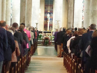 Une église bondée pour les obsèques de François Digard - Thierry Valoi