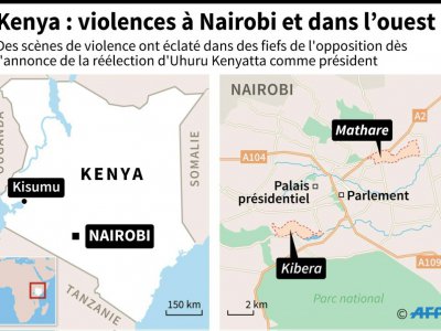 Kenya: violences à Nairobi et dans l'ouest - Paz PIZARRO [AFP]