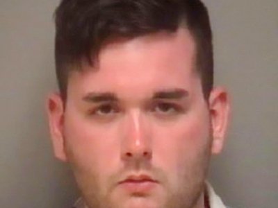 Originaire de l'Ohio, James Alex Fields Jr, 20 ans, est suspecté d'être le conducteur du véhicule qui a foncé dans la foule, le 12 août 2017 à Charlottesville - Albemarle County Jail [AFP]