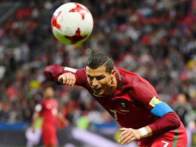 Cristiano Ronaldo à Kazan en Russie, le 28 juin 2017 - Yuri CORTEZ [AFP/Archives]