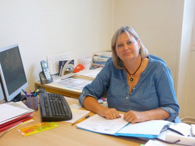 Frédérique Chauchard, adjointe à la scolarité à la mairie de Ouistreham - Margaux Rousset