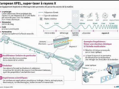 European XFEL, super-laser à rayons X - Simon MALFATTO [AFP]