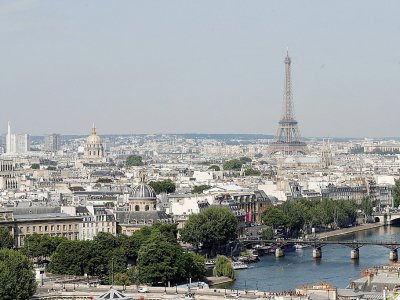 Vue sur la Tour Eiffel, le 7 juillet 2017 - FRANCOIS GUILLOT [AFP/Archives]