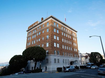 Le consulat russe à San Francisco, le 29 décembre 2016, en Californie - Josh Edelson [AFP/Archives]