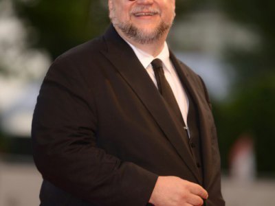 Le cinéaste mexicain Guillermo Del Toro, à Venise le 31 août 2017 - Filippo MONTEFORTE [AFP]