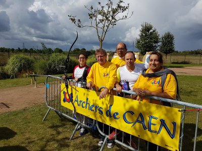 Les Archers de Caen en représentation au Vital sport décathlon le week-end du 9 et 10 septembre dernier. - Guillaume Martig