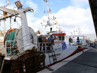 Le Marie-Catherine sera remplacé d'ici septembre 2018 par un second bateau neuf. - Célia Caradec