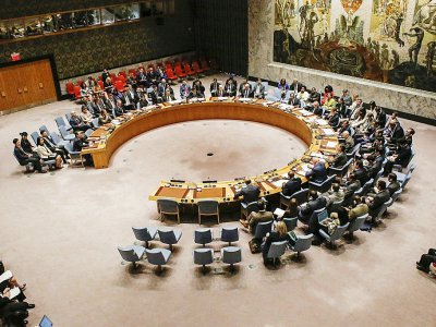 Réunion du conseil de sécurité de l'ONU consacré à la Corée du Nord le 11 septembre 2017 à New York - KENA BETANCUR [AFP]