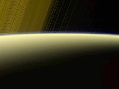 La sonde Cassini dans la direction des anneaux de Saturne le 29 juillet 2017 - Handout [NASA/AFP/Archives]