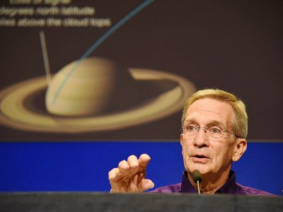Le responsable de la mission Cassini, Earl Maize, le 13 septembre 2017 à Pasadena - Robyn Beck [AFP]