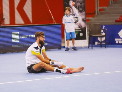 Benoit Paire semblait s'être blessé lors de son match la veille - FLOHIC Romain