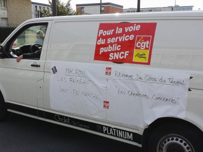 La CGT SNCF mobilisée - Gilles Anthoine