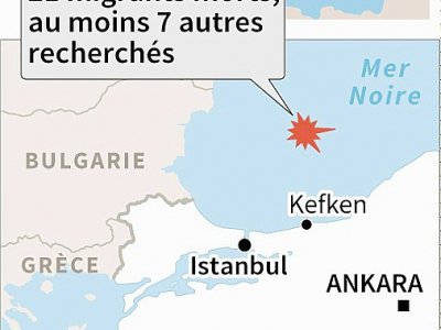 Naufrage en Turquie - Lucie AUBOURG [AFP]