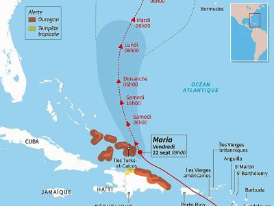 L'ouragan Maria - Sabrina BLANCHARD [AFP]