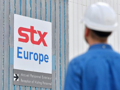 Fincantieri a obtenu 50% de STX, auxquels il faut ajouter 1% "prêté" par l'Etat français - LOIC VENANCE [AFP]