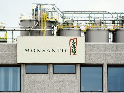 L'usine Monsanto à Lillo, près d'Anvers, le 24 mai 2016 - JOHN THYS [AFP/Archives]