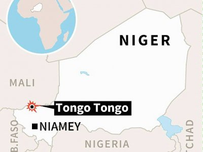 Des soldats ont été tués mercredi au Niger dans une attaque "probablement terroriste" contre une patrouille américano-nigérienne dans le village de Tongo Tongo dans la zone de Tillabéri près du Mali - Vincent LEFAI [AFP]