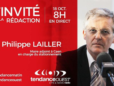 Philippe Lailler était l'invité de la matinale de Tendance Ouest, mercredi 18 octobre 2017. - Maxence Gorréguès