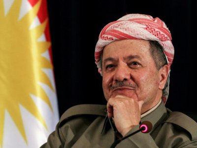 Massoud Barzani, le 24 septembre 2017 à Erbil - SAFIN HAMED [AFP/Archives]