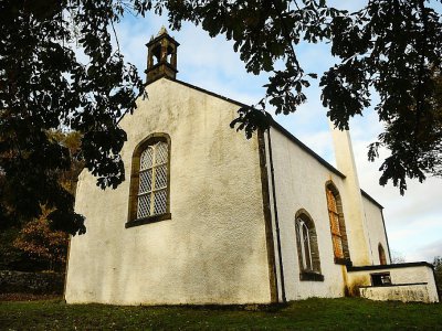 L'église de l'île d'Ulva, le 20 octobre 2017 en Ecosse - ANDY BUCHANAN [AFP]