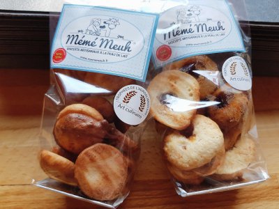 Les biscuits "Mémé Meuh" ont obtenu le prix Art culinaire des Trophées de l'agroalimentaire 2016. - Gilles Anthoine