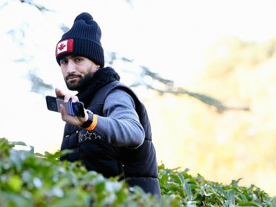 Nabil Fekir à son arrivée à la résidence des Bleus à Clairefontaine, le 6 novembre 2017, pour les matches amicaux contre Galles et l'Allemagne - FRANCK FIFE [AFP]