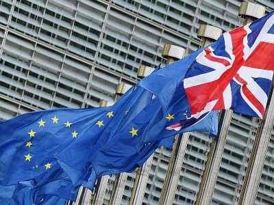 Les négociations pour organiser le Brexit reprennent Bruxelles entre les Européens et le Royaume-Uni - EMMANUEL DUNAND [AFP/Archives]