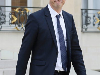 Le ministre de l'Education nationale Jean-Michel Blanquer à Paris le 18 octobre 2017 - ludovic MARIN [AFP/Archives]