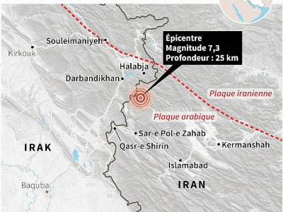 Iran-Irak : séisme - Paz PIZARRO [AFP]