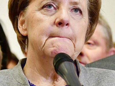 La chancelière allemande Angela Merkel, le 19 novembre 2017 - Tobias SCHWARZ [AFP]
