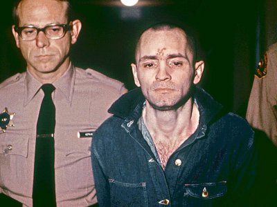 Charles Manson, condamné à la peine de mort, le 29 mars 1971 à Los Angeles - Handout [UPI/AFP/Archives]