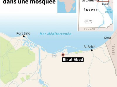 Egypte : carnage dans une mosquée - Jonathan STOREY [AFP]