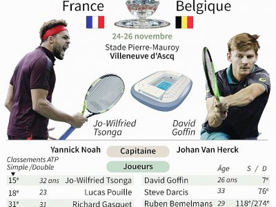 Coupe Davis : finale France - Belgique - Vincent LEFAI [AFP]