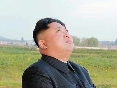 Le leader nord-coréen Kim Jong-Un sur une photo non datée fournie le 16 septembre 2017 par l'agence officielle locale KCNA - STR [KCNA VIA KNS/AFP]