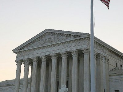Le siège de la Cour suprême des Etats-Unis, à Washington, le 5 juin 2017 - MARK WILSON [GETTY IMAGES NORTH AMERICA/AFP/Archives]