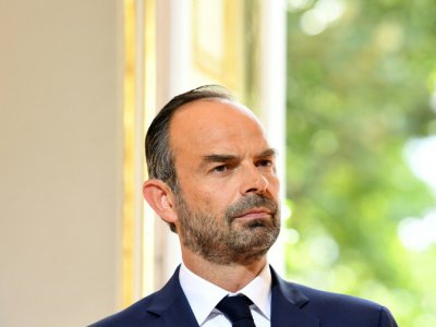 Le Premier ministre Edouard Philippe lors d'une conférence de presse à Paris le 31 août 2017 - ALAIN JOCARD [AFP]