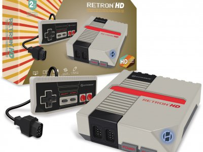 La console Retron HD est capable de lire les véritables cartouches NES de l'époque. - Hyperkin