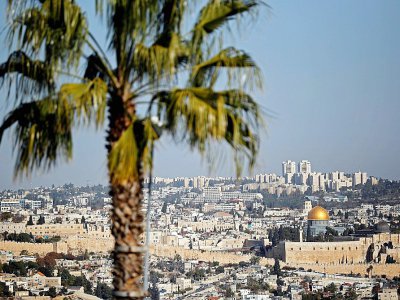 Une vue de la ville de Jérusalem le 1er décembre 2017 - THOMAS COEX [AFP]