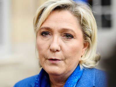 Marine Le Pen à l'Hôtel Matignon à Paris le 29 novembre 2017 - BERTRAND GUAY [AFP/Archives]