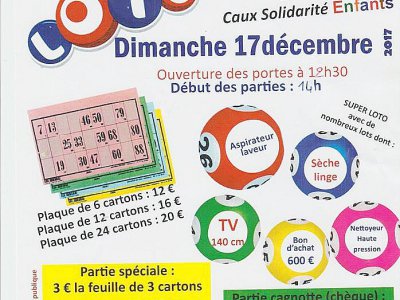 loto du 17 décembre - Caux solidarité enfants