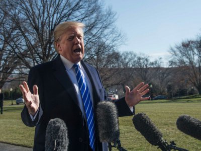 Donald Trump, le 16 décembre 2017 à Washington - NICHOLAS KAMM [AFP]
