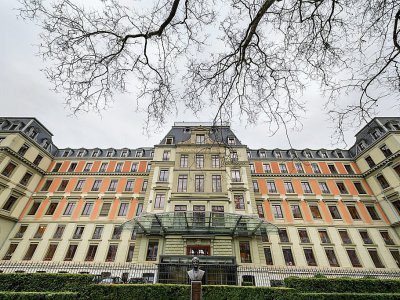 Le Palais Wilson, qui abrite le siège du Haut-Commissariat de l'ONU aux droits de l'Homme, à Genève, le 8 janvier 2018 - Fabrice COFFRINI [AFP]