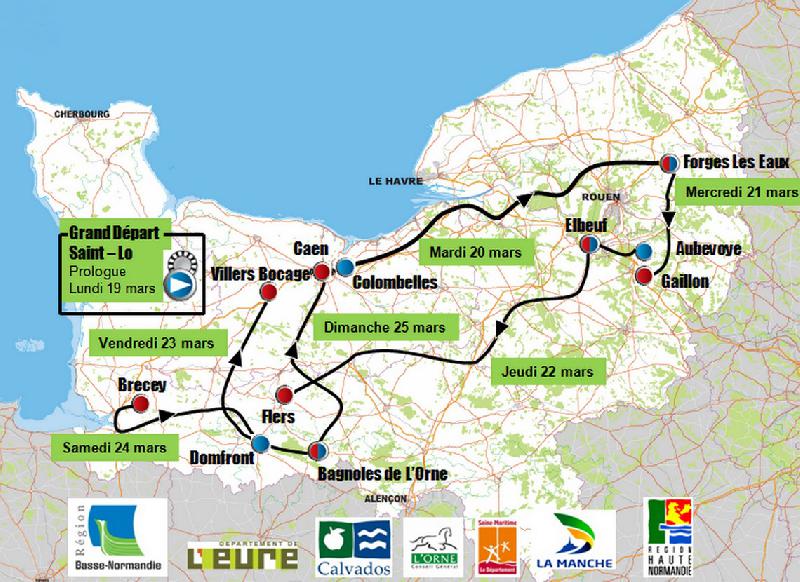 Tour de Normandie 2012.