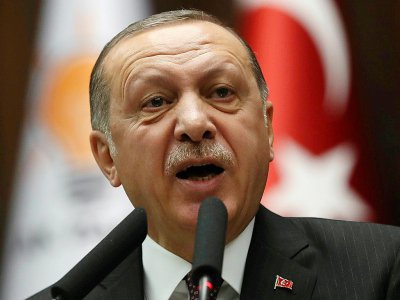 Le président turc Recep Tayyip Erdogan le 9 janvier 2018 à Ankara - ADEM ALTAN [AFP/Archives]