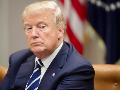 Donald Trump à la Maison Blanche le 11 février 2018 - SAUL LOEB [AFP/Archives]