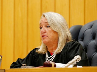 La présidende du tribunal de Charlotte, Janice Cunningham, le 31 janvier 2018 - JEFF KOWALSKY [AFP]